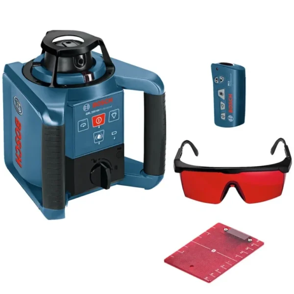 Nivel Láser Rotativo Bosch 250 metros GRL 250 HV 0601.061.600-000