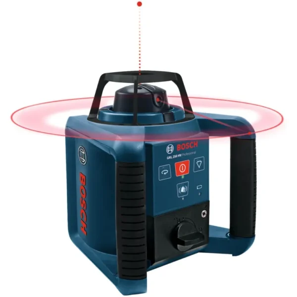 Nivel Láser Rotativo Bosch 250 metros GRL 250 HV 0601.061.600-000
