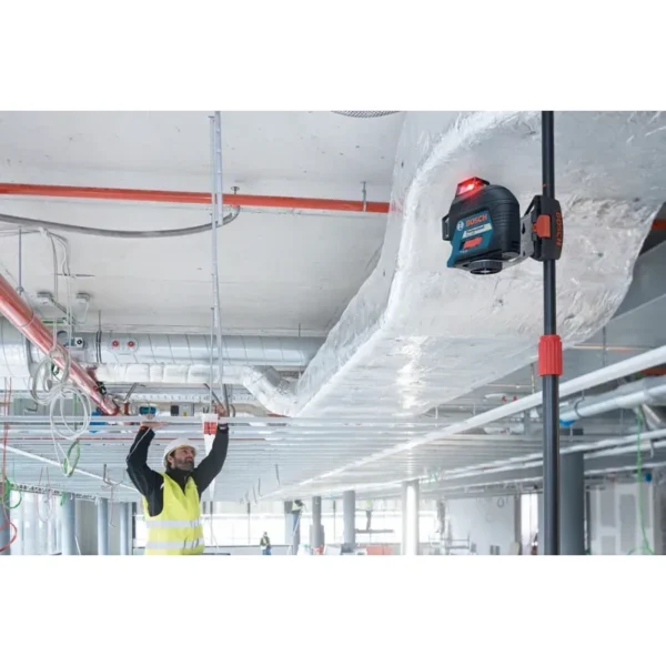Nivel laser de planos GLL 3-80 Una linea horizontal y 2 lineas verticales con proyeccion en 360 0601.063.S00-000