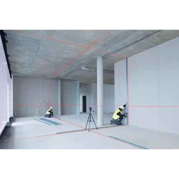 Nivel laser de planos GLL 3-80 Una linea horizontal y 2 lineas verticales con proyeccion en 360 0601.063.S00-000