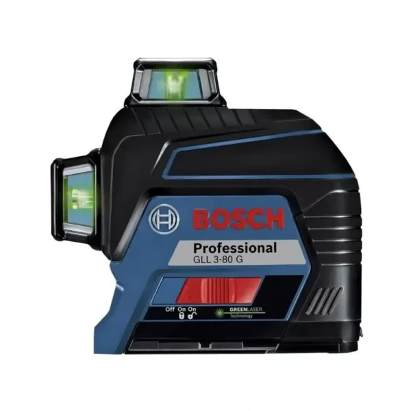 Nivel laser 360º 30 Metros a Bateria Luz Verde Bosch GLL 3-80G 0601.063.Y00-000