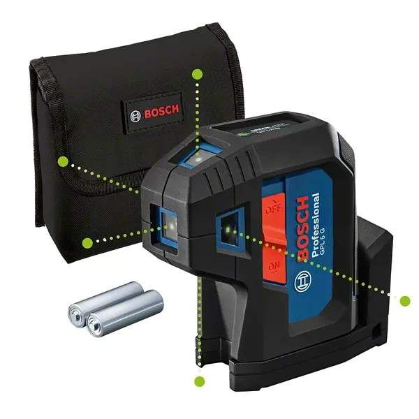 Nivel Láser Autonivelante GPL 5G 5 puntos 30 Mts Bosch 0601.066.P00-000