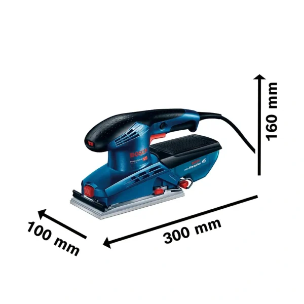 Lijadora Orbital 1/3 (93 x 230 mm) 190W Bosch GSS 23 AE 0601.070.7E0-000