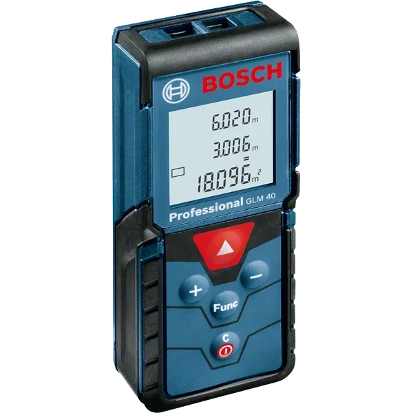 Medidor de Distancia Láser Hasta 40 Metros Bosch GLM 40 0601.072.900-000