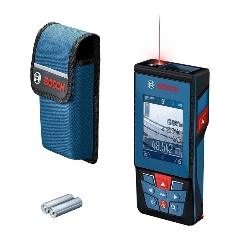 Medidor de Distancia Láser de Hasta 100 metros con Bluetooth Bosch GLM 100-25 C 0601.072.Y00-000