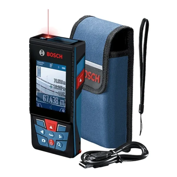 Medidor de Distancia Láser 150 Metros Bosch GLM 150-27 C 0601.072.Z00-000