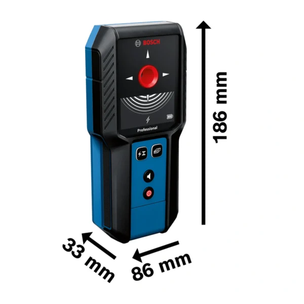 Detector de Materiales 120mm Bosch GMS 120-27 0601.081.700-000