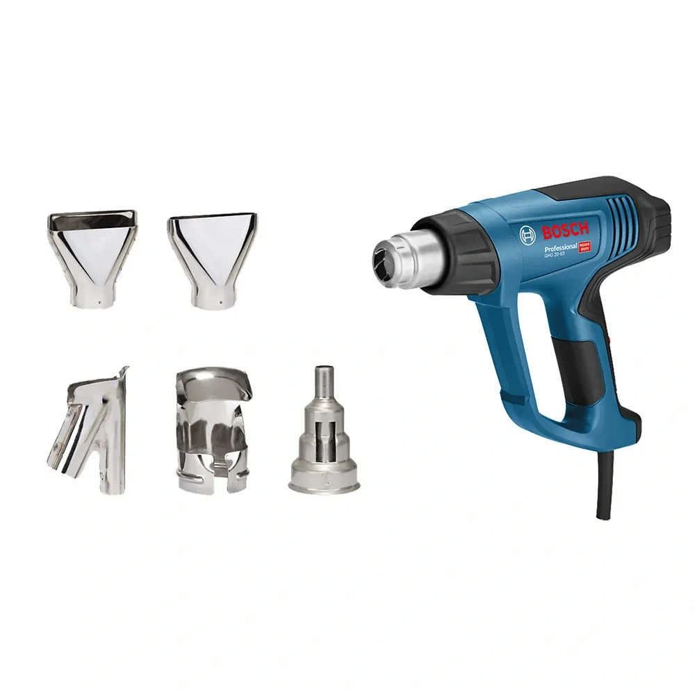 Pistola de Calor 2000W 630°C Bosch GHG 20-63 0601.2A6.2E0-000