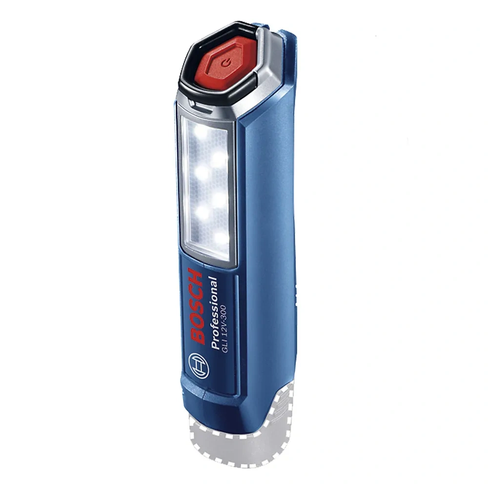 Linterna de Trabajo 12V (Sin Bateria / Sin Cargador) Bosch GLI 12V-300 0601.4A1.000-000