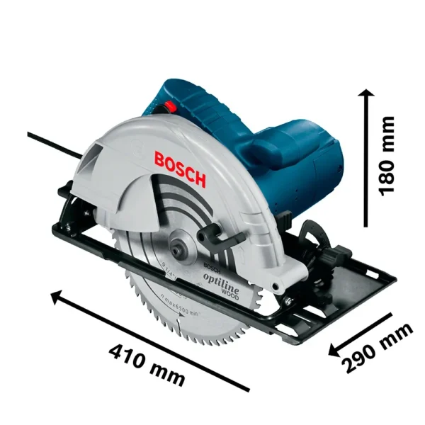 Sierra Circular 9 1/4" (235mm) 2200W Corte en 90° 85mm Bosch GKS 235 0601.57A.0E0-000