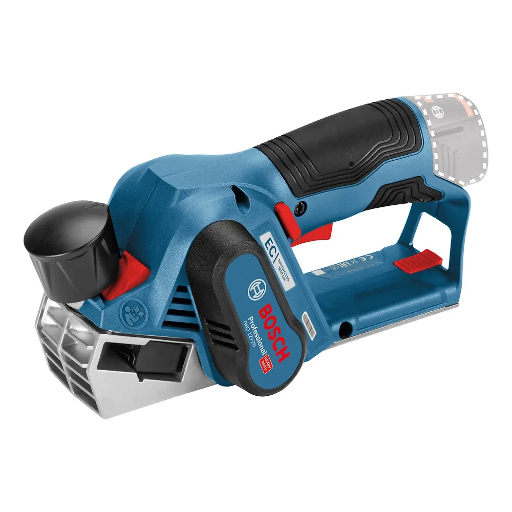 Cepillo inalámbrico 12V 56 mm (Sin Baterías / Ni Cargador) Bosch GHO 12V-20 0601.5A7.000-000