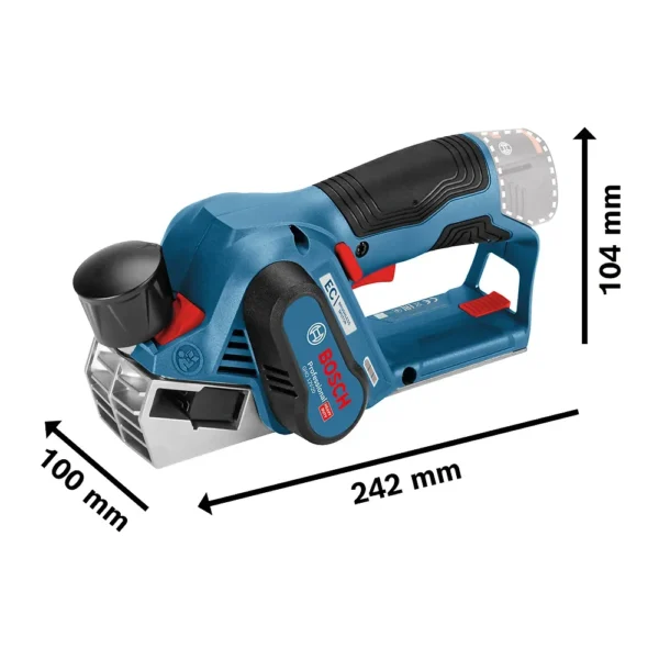 Cepillo inalámbrico 12V 56 mm (Sin Baterías / Ni Cargador) Bosch GHO 12V-20 0601.5A7.000-000