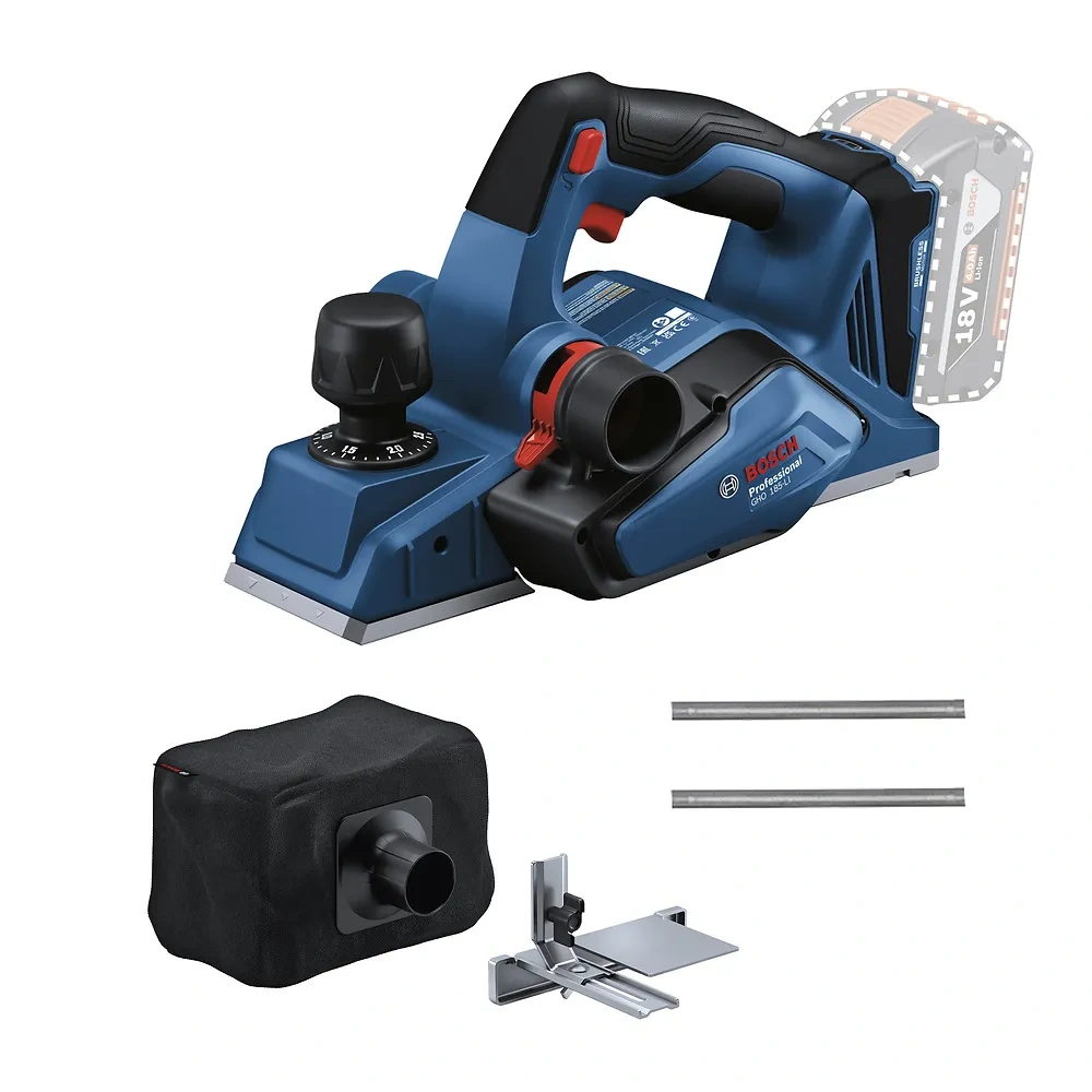 Cepillo 82 mm 18V Brushless Baretool Bosch GHO 185 LI 0601.5B5.0D0-000