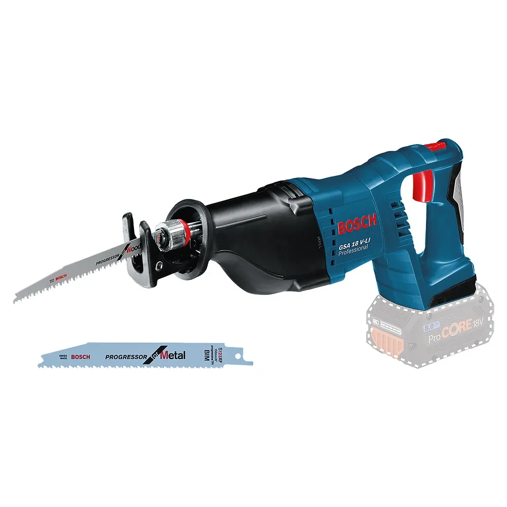 Sierra Sable 18V 2700Cpm (Sin Baterías / Sin Cargador) Bosch GSA 18 V-LI Professional 0601.64J.000-000
