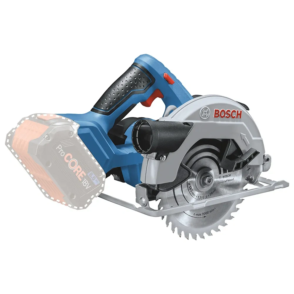 Sierra Circular 18V 6 1/2" (Sin baterias/Ni cargador) Bosch GKS 18V- 57 Professional 0601.6A2.2E0-000