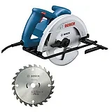 Sierra Circular 7 1/4" (184 mm) 1300W Corte en 90° 64mm Bosch GKS 130 0601.6C3.0E0-000