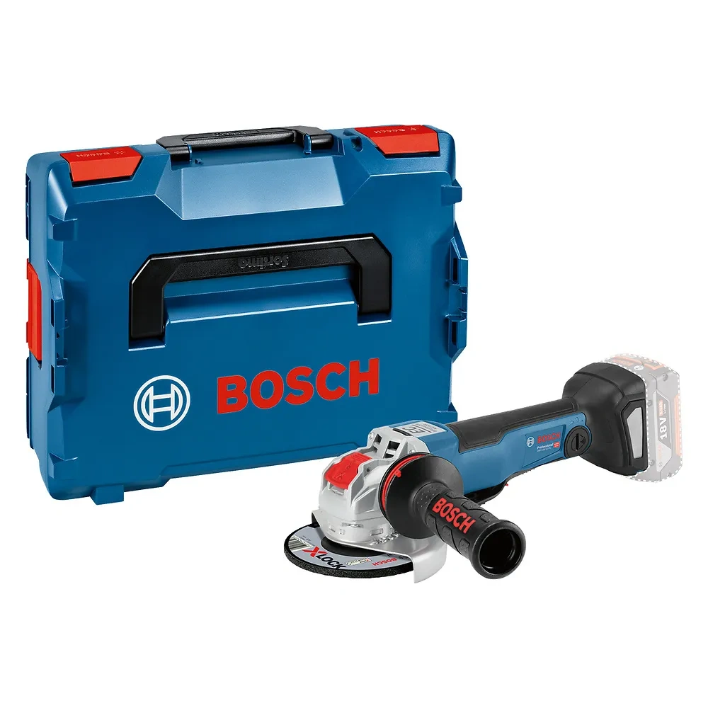 Amoladora Angular 5" X-Lock 18V Brushless Baretool Bosch GWX 18V-10 PC 0601.7B0.700-000