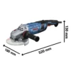 Amoladora Angular 7" 2800W Brushless Bosch GWS 30-180 PB 0601.8G0.1E0-000