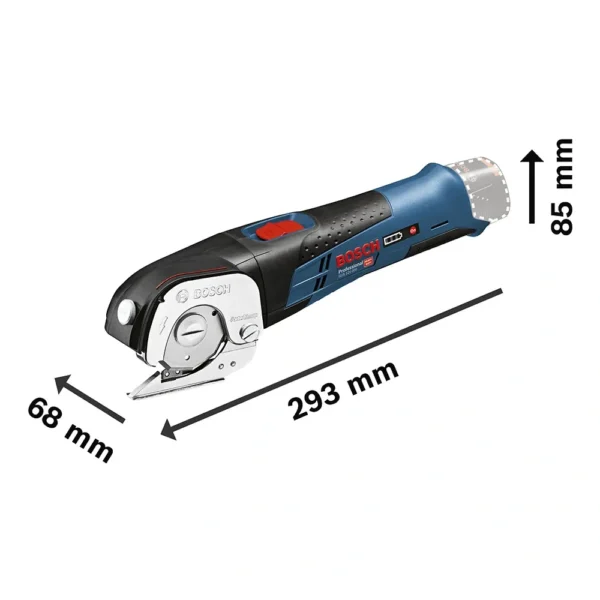 Cortador Múltiple 12V (Sin Baterias/Sin Cargador) C.C. Bosch GUS 12V-300 0601.9B2.901-000