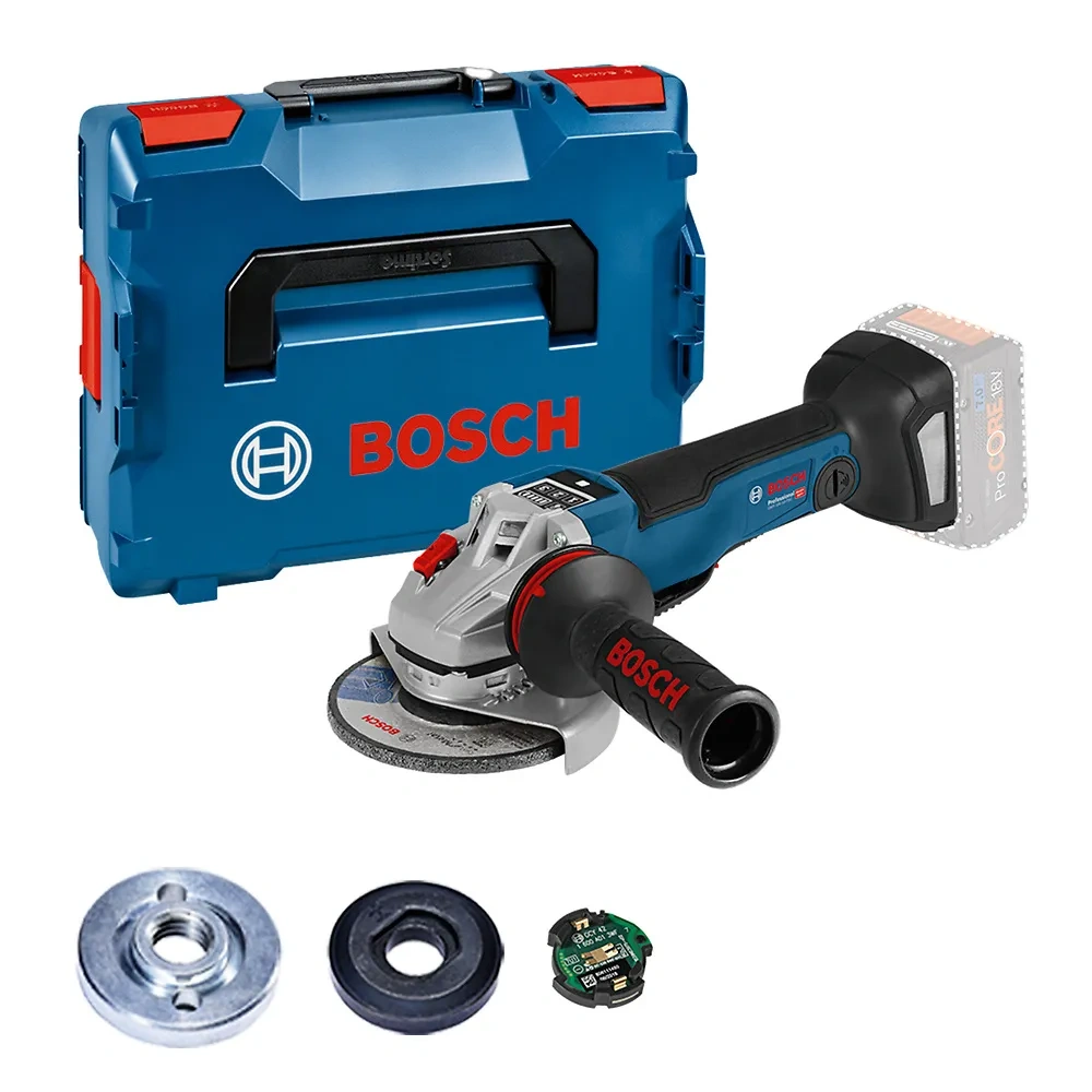 Amoladora Angular 5" 18V ProCore Brushless Baretool Bosch GWS 18V-10 PSC 0601.9G3.F0B-000