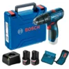 Taladro Percutor 0,1" 12V Inc 2 Bat + 1 Carg + Kit de 23 accs Bosch GSB 120-LI 0601.9G8.1E2-000
