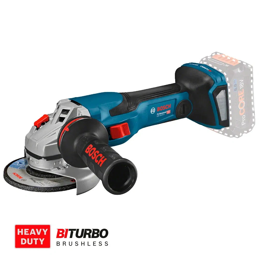 Amoladora Angular 5" 18V Brushless Baretool Bosch GWS 18V-15 C 0601.9H6.0E0-000