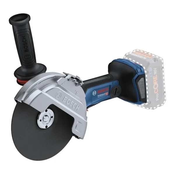 Amoladora Angular 7" 18V Brushless Baretool Bosch GWS 18V-180 PC 0601.9H6.EE1-000