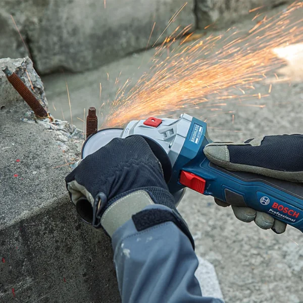 Amoladora Angular 5" 18V Brushless Baretool Bosch GWS 180-LI 0601.9H9.0E0-000