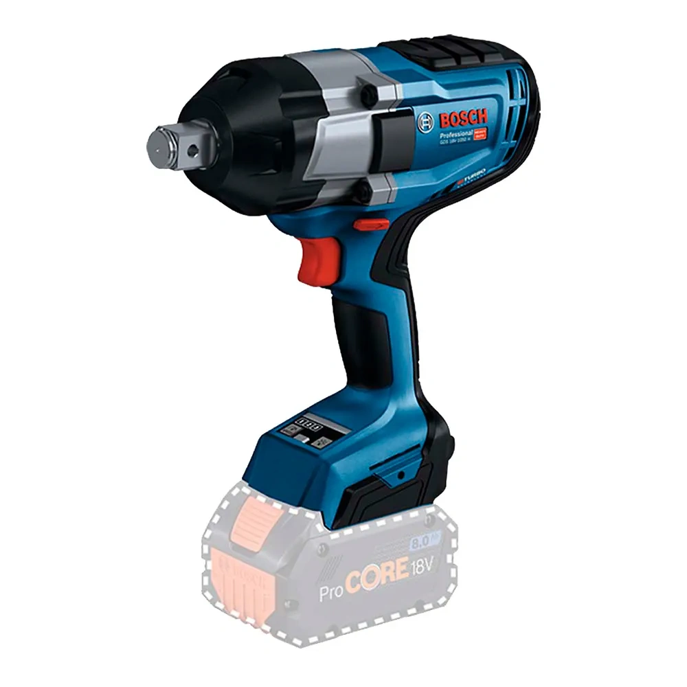 Llave de Impacto 3/4" 18V Brushless 1050 Nm Baretool Bosch GSD 18V-1050 H 0601.9J8.5E1-000