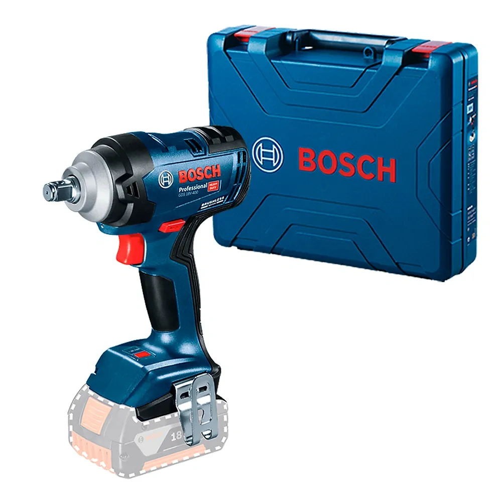 Llave de Impacto 1/2" 18V Brushless 400 Nm Baretool Bosch GDS 18V-400 0601.9K0.0E1-000