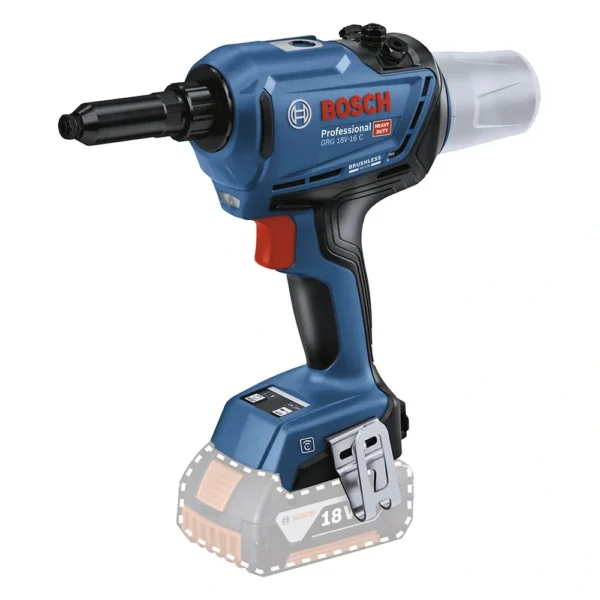 Remachadora 18V 16.000 N 3-6,4 mm (Sin Baterias / Sin Cargador) C.C. Bosch GRG 18V-16 C 0601.9K5.0E0-000