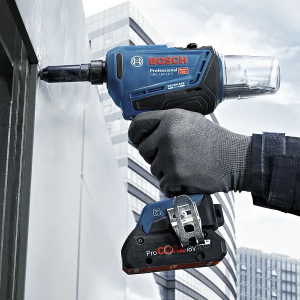 Remachadora 18V 16.000 N 3-6,4 mm (Sin Baterias / Sin Cargador) C.C. Bosch GRG 18V-16 C 0601.9K5.0E0-000