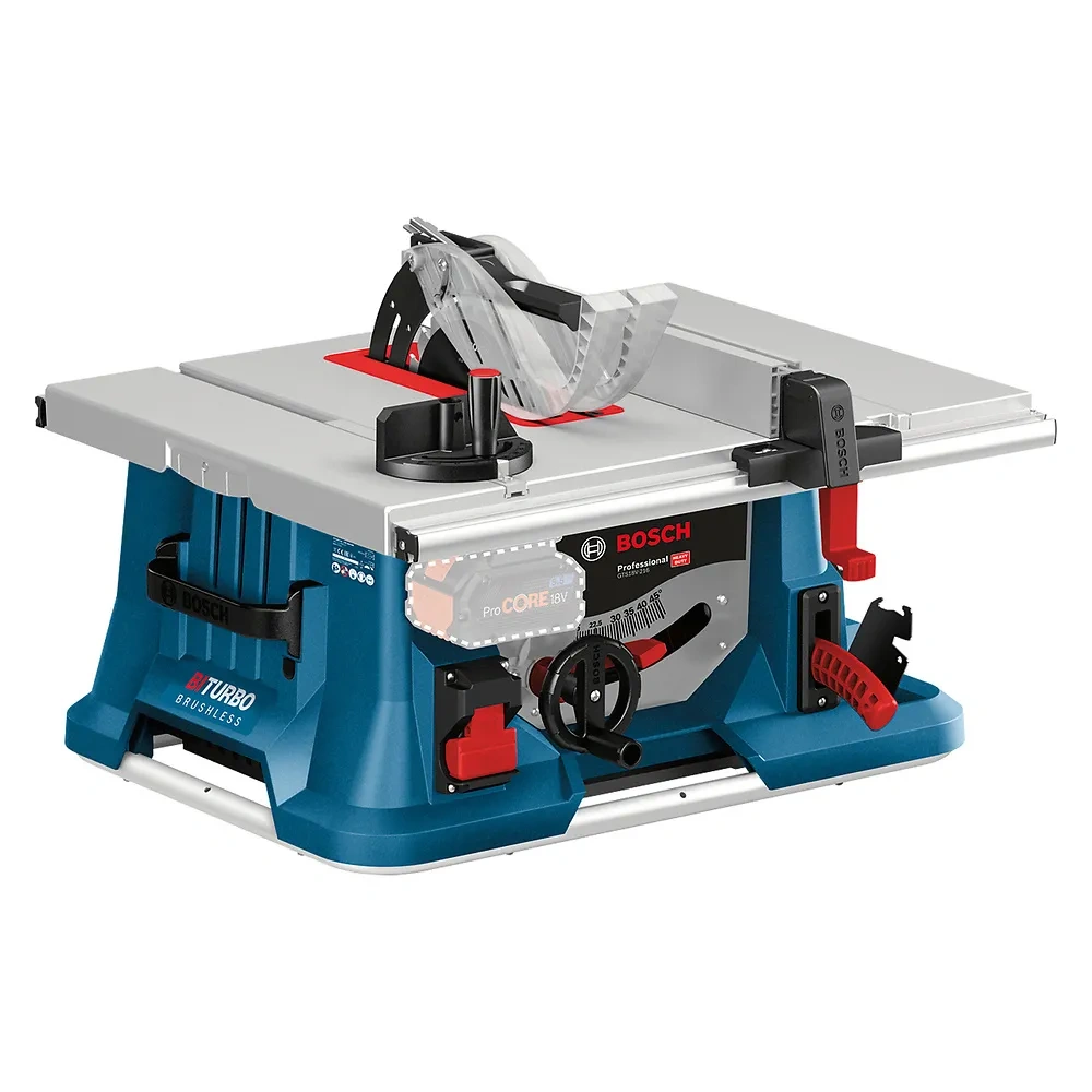 Sierra de Mesa 8 1/2" 18V 4500 rpm BL Biturbo (Sin Baterías / Sin Cargador) Bosch GTS 18V-216 0601.B44.0K0-000