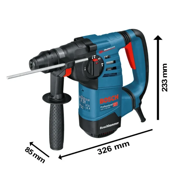 Rotomartillo SDS Plus 800W 3.1J Bosch GBH 3-28 DRE 0611.23A.0E0-000