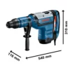 Rotomartillo SDS Max 1500W 12.5J Bosch GBH 8-45 DV 0611.265.0E0-000