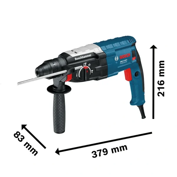 Rotomartillo SDS Plus 850W 3.2J Bosch GBH 2-28 D 0611.267.3E0-000