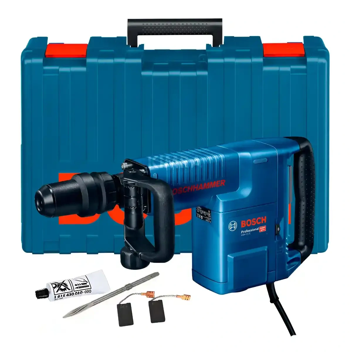 Martillo Demoledor SDS Max 1500W BOSCH GSH 11 E + Kit de Mantenimiento 0611.316.8E1-000