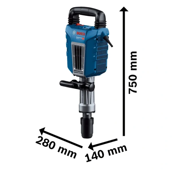 Martillo Demoledor Hex 22 mm 1750W 28 J Bosch GSH 14 C 0611.344.0E0-000