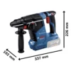 Rotomartillo SDS Plus/Cilindrico/Hexagonal 18V Brushless Baretool Bosch GBH 187-LI 0611.923.1E1-000