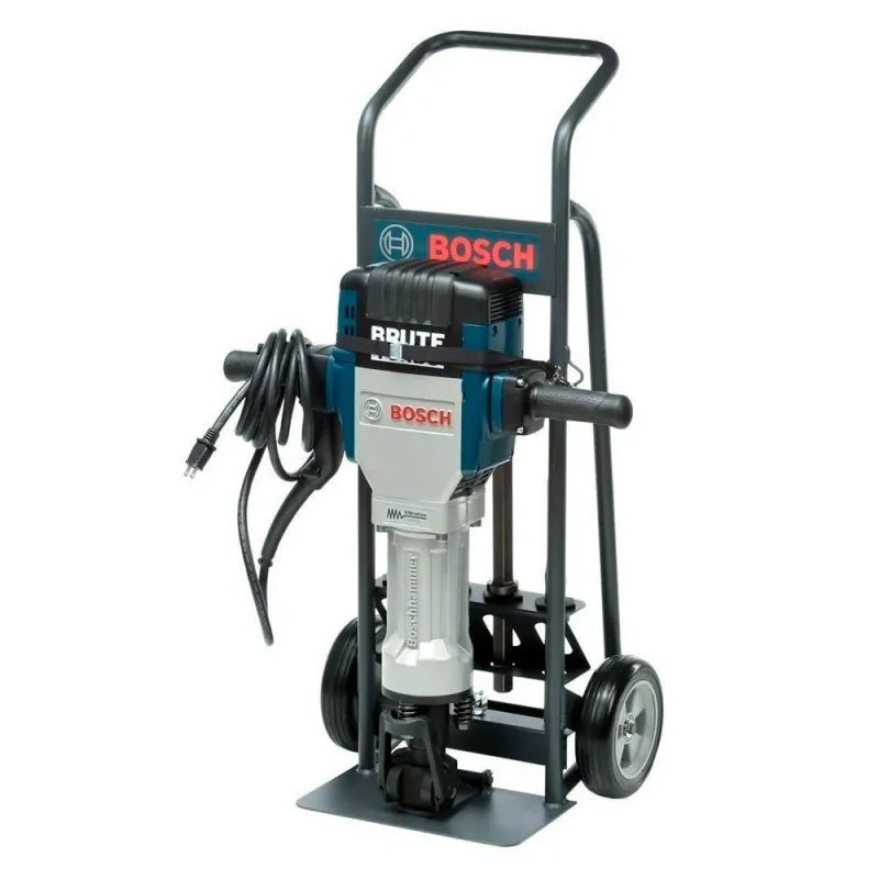 Martillo Demoledor Hexagonal 2000W 69J GSH 27 VC Professional + Carro Transporte Bosch 0615.A00.05L-000
