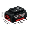 Batería GBA 18V 5.0 Ah Bosch 1600.A00.2U5-000