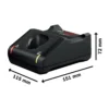 Cargador de Baterias Ion-Litio 12V Bosch GAL 12V-40 1600.A01.B6R-000