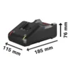 Cargador de Baterías 18V Bivolt Bosch GAL 18V-40 1600.A02.8TY-000