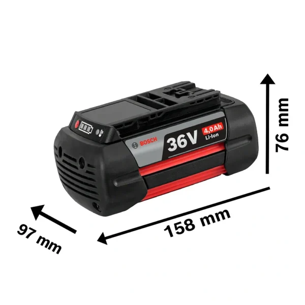 Baterias de Iones de Litio de 36 V GBA 36V 4,0 Ah 1600.Z00.03C-000