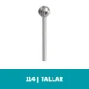 Fresa de Alta Velocidad Redonda 5/16" Dremel 114 2615.000.114-000