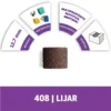 Banda de lija 1/2 Grano 60 6 Unid Dremel 408 2615.000.408-000