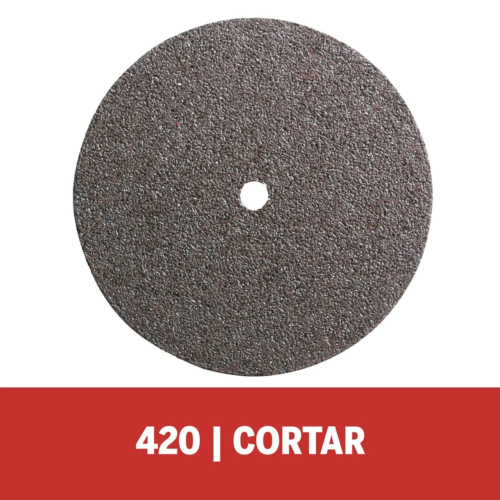 Disco de Corte de metales 15/16 trabajo pesado 20 UNID Dremel 420 2615.000.420-000