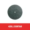 Disco de Corte reforzado 1-1/4 5 Unid Dremel 426 2615.000.426-000