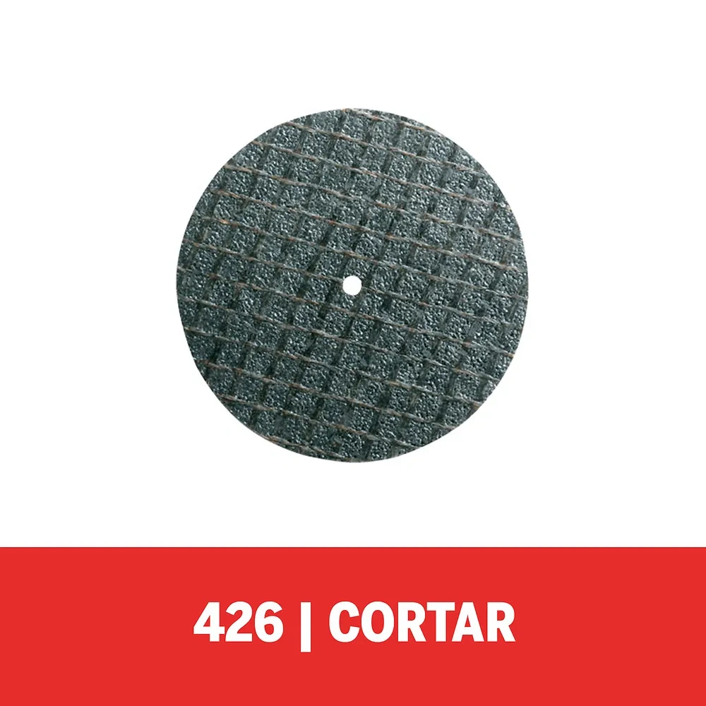 Disco de Corte reforzado 1-1/4 5 Unid Dremel 426 2615.000.426-000