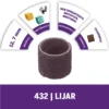Banda de Lija 1/2 Grano 120 6 Unid Dremel 432 2615.000.432-000